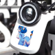Blue Furry Pinup Sticker, adds a personal touch to your luggage, travel bags, and backpacks. Vinyl car decals suitable for cars, motorcycles, laptops, computers, backpacks, water bottles, and more.