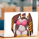 Sexy Eagle Anthro Sticker, adds style to your daily planner, notebook, and office supplies. Vinyl car decals suitable for cars, motorcycles, laptops, computers, backpacks, water bottles, and more.