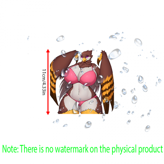 Sexy Eagle Anthro Sticker, adds style to your daily planner, notebook, and office supplies. Vinyl car decals suitable for cars, motorcycles, laptops, computers, backpacks, water bottles, and more.