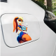 Lola Bunny Car Decal - Space Jam Cartoon Sticker, a fun way to personalize your lunch box, cooler, or thermos. Vinyl car decals suitable for cars, motorcycles, laptops, computers, backpacks, water bottles, and more.