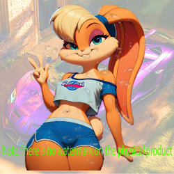 Lola Bunny Space Jam Car Sticker Decal, versatile decal for tablets, smartphones, and power banks. Vinyl car decals suitable for cars, motorcycles, laptops, computers, backpacks, water bottles, and more.