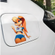 Lola Bunny Space Jam Car Sticker Decal, versatile decal for tablets, smartphones, and power banks. Vinyl car decals suitable for cars, motorcycles, laptops, computers, backpacks, water bottles, and more.
