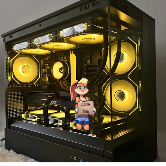 Lola Bunny Ask to Take It Away Car Sticker, high-quality vinyl for personalized decoration of laptops and water bottles. Vinyl car decals suitable for cars, motorcycles, laptops, computers, backpacks, water bottles, and more.