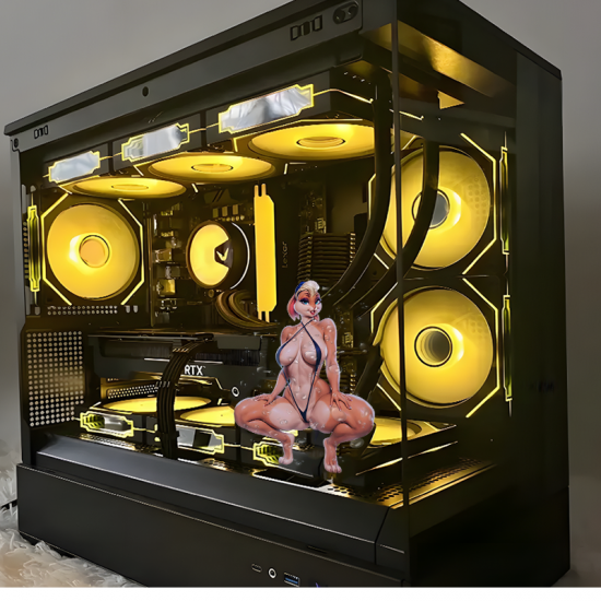 Lola Bunny Bikini Car Sticker, suitable for fixing up old furniture or adding flair to new items. Vinyl car decals suitable for cars, motorcycles, laptops, computers, backpacks, water bottles, and more.