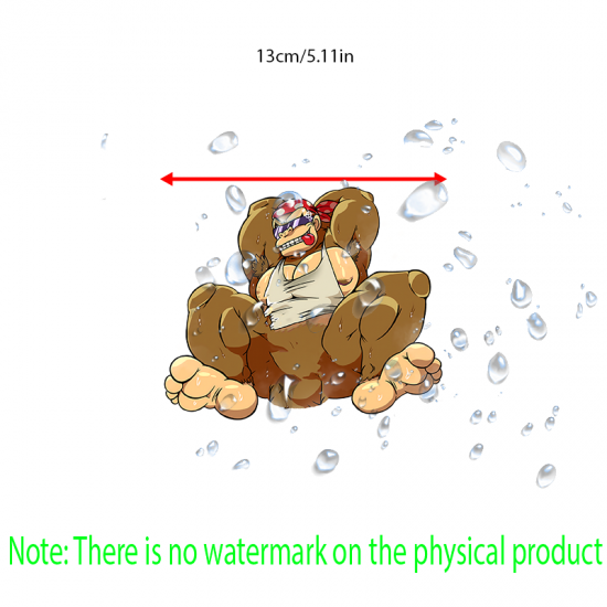 Cool Donkey Kong Car Sticker Decal, vibrant colors perfect for art projects, collages, and crafts. Vinyl car decals suitable for cars, motorcycles, laptops, computers, backpacks, water bottles, and more.