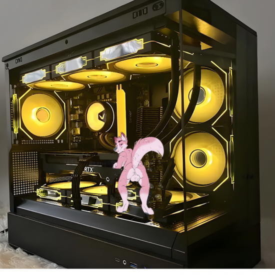 Pink Wolf Anthro Butt Car Decal Sticker, ideal for water bottles, hydro flasks, phones, tablets, and car bumpers. Vinyl car decals suitable for cars, motorcycles, laptops, computers, backpacks, water bottles, and more.