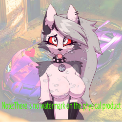 Loona Helluva Boss Car Sticker Decal, ideal for motivational boards, vision boards, and wall art. Vinyl car decals suitable for cars, motorcycles, laptops, computers, backpacks, water bottles, and more.