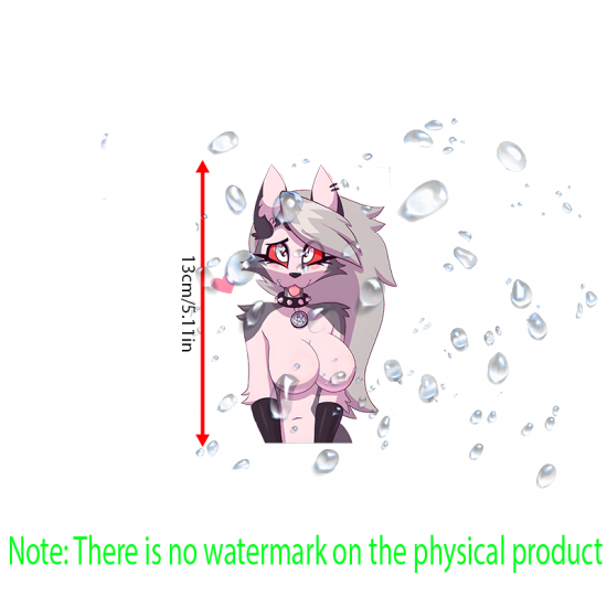 Loona Helluva Boss Car Sticker Decal, ideal for motivational boards, vision boards, and wall art. Vinyl car decals suitable for cars, motorcycles, laptops, computers, backpacks, water bottles, and more.