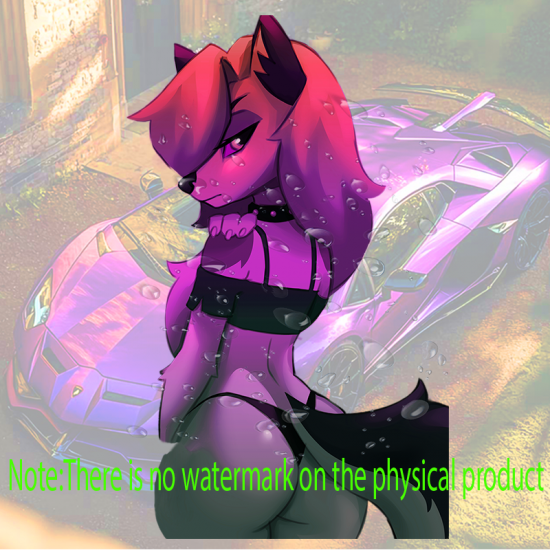 Sexy Furry Wolf Girl & Car Decal Sticker, cool decal for skateboards, snowboards, surfboards, and longboards. Vinyl car decals suitable for cars, motorcycles, laptops, computers, backpacks, water bottles, and more.