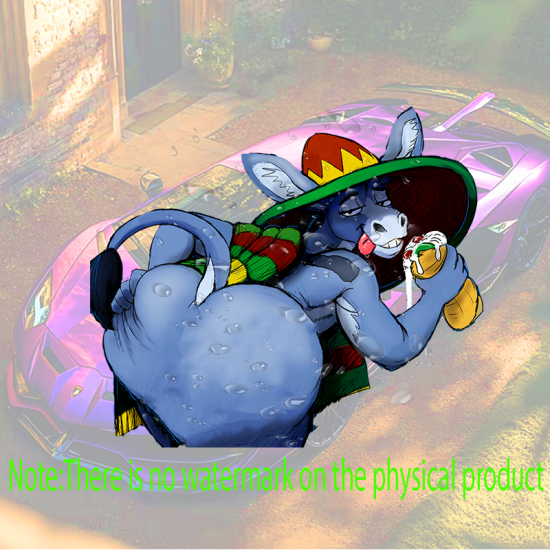 Drunk Donkey Eating Taco Sticker, looks amazing on phone cases, tablets, gaming consoles, and controllers. Vinyl car decals suitable for cars, motorcycles, laptops, computers, backpacks, water bottles, and more.