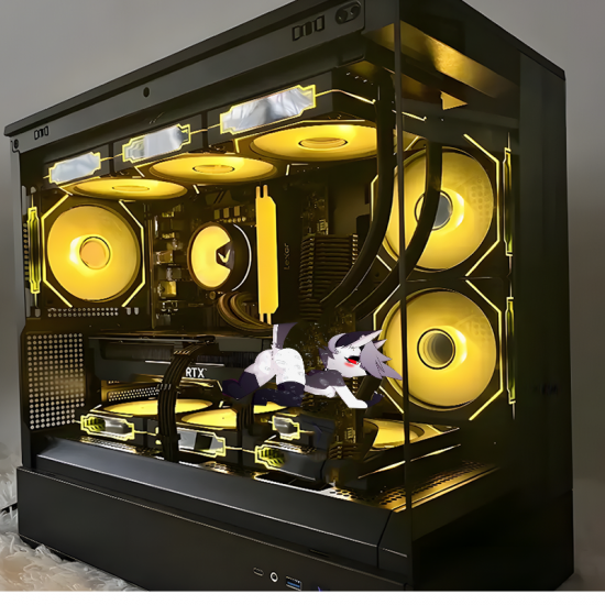 Anime Wolf Girl Car Decal Sticker, suitable for smooth surfaces like glass, mirrors, windows, and tiles. Vinyl car decals suitable for cars, motorcycles, laptops, computers, backpacks, water bottles, and more.