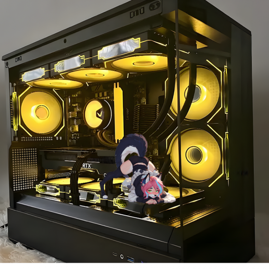 Furry Girl with Lamborghini Car Decal Sticker, adds a personal touch to your luggage, travel bags, and backpacks. Vinyl car decals suitable for cars, motorcycles, laptops, computers, backpacks, water bottles, and more.