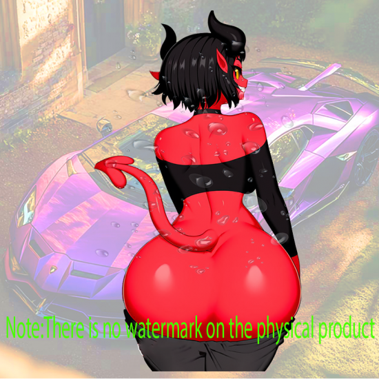 Sexy Devil Girl Vinyl Sticker Car Decal, adheres well to plastic, metal, wood, glass, and ceramic surfaces. Vinyl car decals suitable for cars, motorcycles, laptops, computers, backpacks, water bottles, and more.