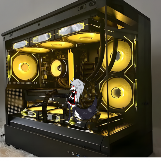 Loona Helluva Boss Anime Car Sticker Decal, perfect gift for kids and teens to decorate their school supplies. Vinyl car decals suitable for cars, motorcycles, laptops, computers, backpacks, water bottles, and more.