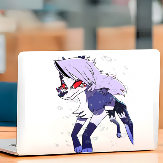 Loona Helluva Boss Car Decal Sticker, the perfect finishing touch for your scrapbooking masterpiece. Vinyl car decals suitable for cars, motorcycles, laptops, computers, backpacks, water bottles, and more.