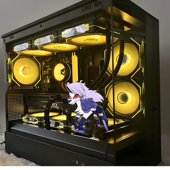 Loona Helluva Boss Car Decal Sticker, the perfect finishing touch for your scrapbooking masterpiece. Vinyl car decals suitable for cars, motorcycles, laptops, computers, backpacks, water bottles, and more.