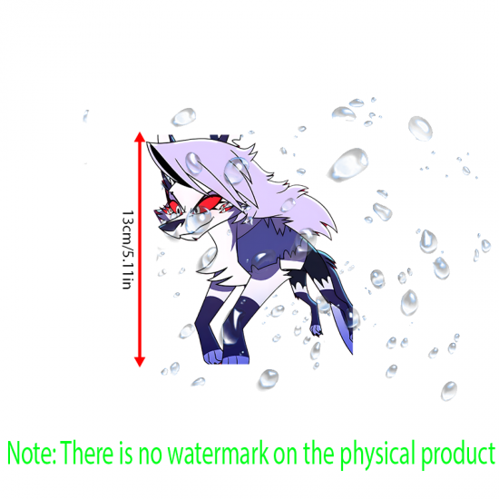 Loona Helluva Boss Car Decal Sticker, the perfect finishing touch for your scrapbooking masterpiece. Vinyl car decals suitable for cars, motorcycles, laptops, computers, backpacks, water bottles, and more.