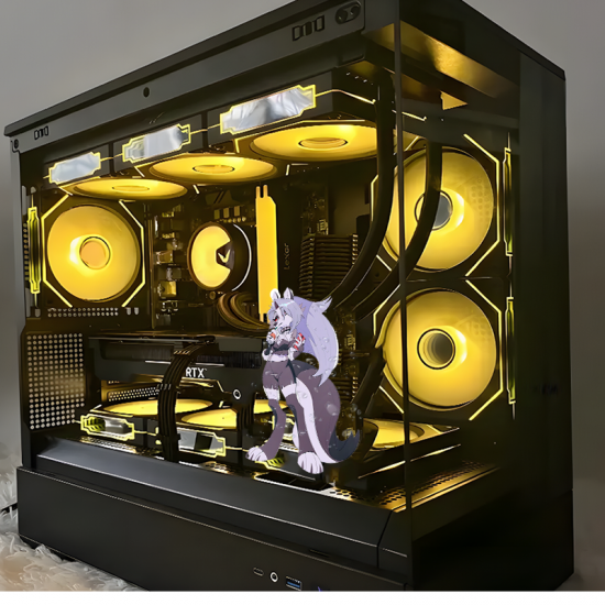 Loona Helluva Boss Car Decal Sticker, durable sticker for toolboxes, hard hats, and construction gear. Vinyl car decals suitable for cars, motorcycles, laptops, computers, backpacks, water bottles, and more.