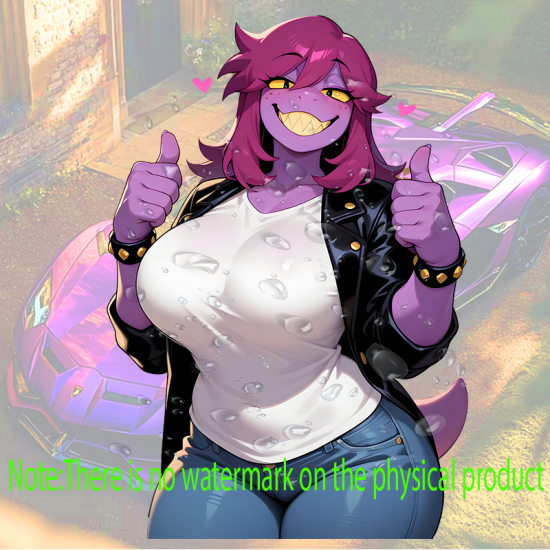 Susie Deltarune Thumbs Up Car Sticker/Decal, perfect for decorating bicycle frames, helmets, and accessories. Vinyl car decals suitable for cars, motorcycles, laptops, computers, backpacks, water bottles, and more.