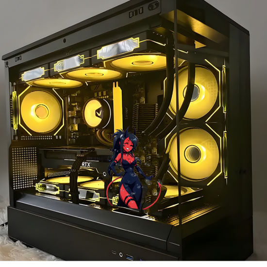 Anime Devil Girl Car Sticker Decal, ideal for customizing your airpods case or headphone stand. Vinyl car decals suitable for cars, motorcycles, laptops, computers, backpacks, water bottles, and more.