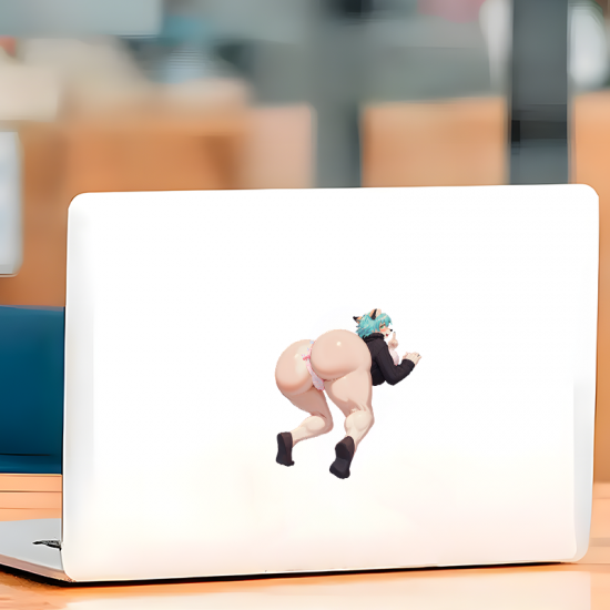 Furry Girl and Lamborghini Sticker, looks amazing on phone cases, tablets, gaming consoles, and controllers. Vinyl car decals suitable for cars, motorcycles, laptops, computers, backpacks, water bottles, and more.