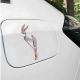 Sexy Bugs Bunny Car Decal Sticker, suitable for hard luggage, carry-ons, and travel accessories. Vinyl car decals suitable for cars, motorcycles, laptops, computers, backpacks, water bottles, and more.