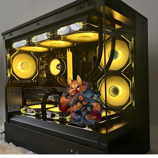 Furry Dog Cop with Gun Sticker, great for decorating notebooks, journals, scrapbooks, and gift packages. Vinyl car decals suitable for cars, motorcycles, laptops, computers, backpacks, water bottles, and more.