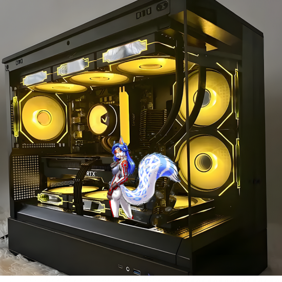 Anthro Fox Girl Sticker Car Decal, great for decorating notebooks, journals, scrapbooks, and gift packages. Vinyl car decals suitable for cars, motorcycles, laptops, computers, backpacks, water bottles, and more.