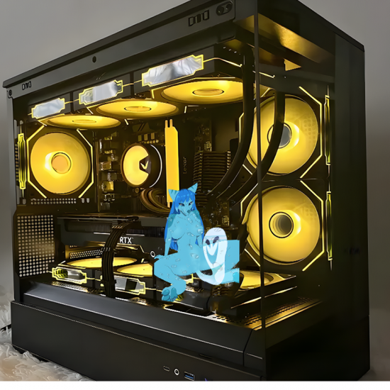 Blue Furry Girl Wet Car Decal Sticker, great for adding a pop of color to your fridge or freezer. Vinyl car decals suitable for cars, motorcycles, laptops, computers, backpacks, water bottles, and more.