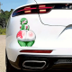 Gardevoir Rose Butt Sticker, cute design suitable for party favors, goodie bags, and rewards. Vinyl car decals suitable for cars, motorcycles, laptops, computers, backpacks, water bottles, and more.