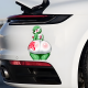 Gardevoir Rose Butt Sticker, cute design suitable for party favors, goodie bags, and rewards. Vinyl car decals suitable for cars, motorcycles, laptops, computers, backpacks, water bottles, and more.