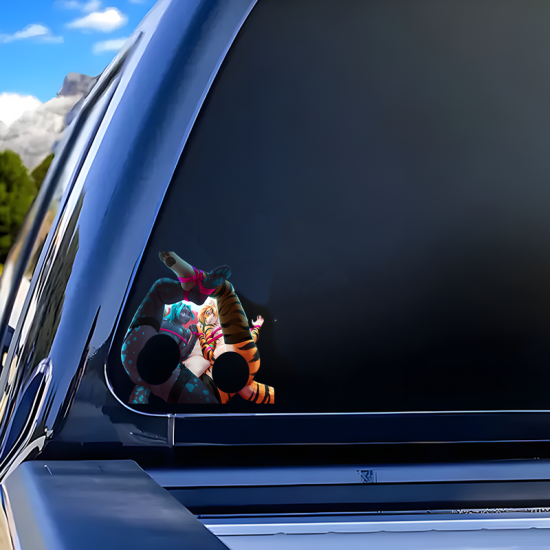 VIP-53 Sticker, easy to apply on cars, trucks, vans, and recreational vehicles. Vinyl car decals suitable for cars, motorcycles, laptops, computers, backpacks, water bottles, and more.