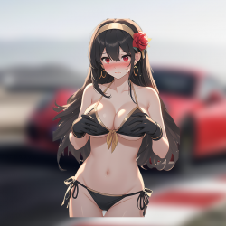 Yor Forger Bikini Anime Decal, perfect for customizing your laptop, skateboard, luggage, and bedroom walls.Vinyl car decals suitable for cars, motorcycles,laptops, computers, backpacks, water bottles, and more.